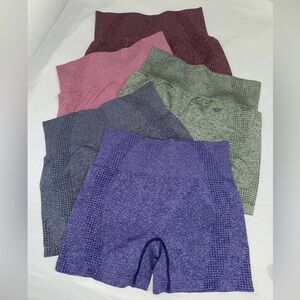 SHEIN Women's Shorts - Purple, Green, Pink, Blue and Wine.